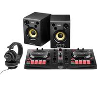 HERCULES DJControl Inpulse 300 MK2 Audio Controller Essentials Kit - Black, Black