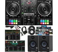 Hercules DJControl Inpulse 500 2-Channel DJ Controller with New Designed Eris 3.5 Studio Monitors Includes Download for Newest Version Prime & Studio Magic Plug-in Suite Software