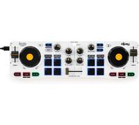 Hercules DJControl Mix - Compact DJ Controller with Built-In Soundcard, Perfo