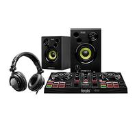 Hercules DJLearning Kit - All-in-one kit DJ - 2-deck DJControl Inpulse 200 USB DJ controller HDP DJ45 headphones DJMonitor 32 monitoring speakers - UK Version
