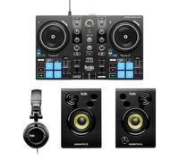 Hercules DJLearning Kit MK3 - DJ Starter Kit with Headphones & Speakers | Includes DJ controller, headphones, speakers & Serato DJ Lite. Compatible with Apple Music & Spotify streaming on PC/Mac