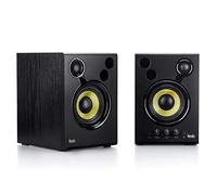 Hercules DJMonitor 42 - Professional 2-Way Active DJ Monitors with 4.5” Speakers for Studio and DJ
