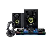 Hercules DJStarter Kit ? Complete DJ Bundle with DJControl Starlight, Monitor 32 Studio Monitors, and HDP DJ45 Headphones