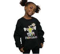 Hercules Do You Even Lift? Sweatshirt Disney Black 5-6 Years