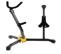 Hercules DS533BB Stand for Alto or Tenor Saxophone & Soprano Saxophone with Bag