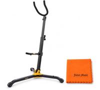 Hercules DS535B Baritone Saxophone Stand Bundle with Juliet Music Cloth