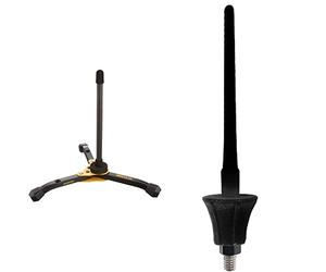 Hercules DS562BB Alto Flute Stand & Hercules Piccolo Peg