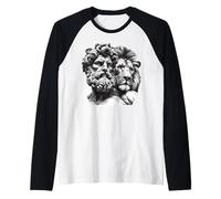 Hercules Greek God Lion Mythology Raglan Baseball Tee