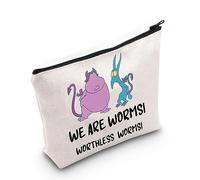 Hercules Movies Cosmetic Bag Hercules Pain Panic Gift We are Worms Makeup Zipper Pouch for Fan (We are Wo Bag)