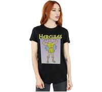 Hercules Muscles Cotton Boyfriend T-Shirt Disney Black L