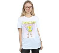 Hercules Muscles Cotton Boyfriend T-Shirt Disney White 4XL