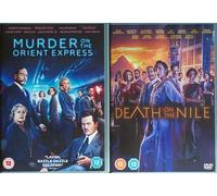 HERCULES POIROT 1-2 COLLECTION / 1. MURDER ON THE ORIENT EXPRESS / 2. DEATH ON THE NILE = ULTIMATE 2x DVD SET