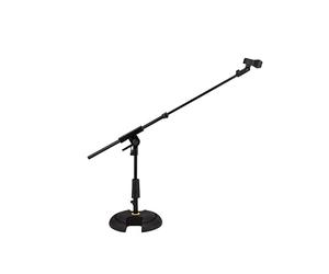 Hercules Pro Series Microphone Stand, 31-42 cm, Telescopic Boom, Cast Base