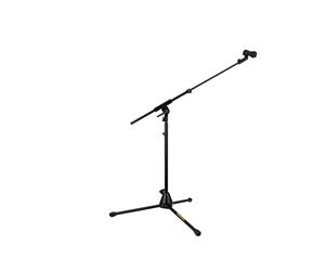 Hercules Pro Series Microphone Stand, 67.9 cm, Telescopic Boom, Three-Legged Drums/Amps