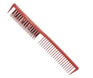 Hercules Sägemann C10 Red Teasing Comb with Natural Bristles 9"
