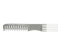 Hercules-Saegemann Hair-care Teasing-CombsWolf 37 Teasing Fork Comb Model A 611 Black