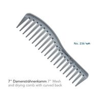 Hercules Sägemann Triumph Master 95/236 Highlight Comb Silver Gray 7"