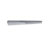 Hercules Sägemann Triumph Master 95/253 Hair Cutting Comb Silver Metallic 7"