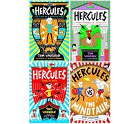 Hercules Series 4 Books Collection Set By Tom Vaughan (The Diary of a (Sort of) Hero, A Hero's Journey (on a School Trip), Hero to Zero? & Hercules vs the Minotaur)