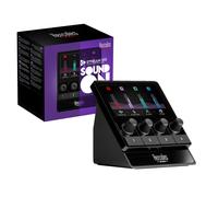 Hercules Stream 100, Intuitive audio controller to manage livestreams in real time, Up to 8 tracks, LCD Screen, high resolution encoders, 4 actions buttons and customizable interface
