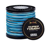 HERCULES Super Tough Braided Fishing Line 150 Yards Braid Fishing Line 10lb Test for Saltwater Freshwater PE Braid Fish Lines 4 Strands - Camo Blue, 10lb, 150yds