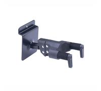 Hercules USP10SB Auto Grip System (AGS) Ukulele Hanger, Slat Wall Mount