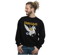 Disney Mens Hercules With Pegasus Sweatshirt - Black - Black - S