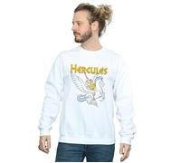 Disney Mens Hercules With Pegasus Sweatshirt - White - White - 3XL