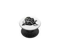 Hercules Wrestling Nemean Lion Greek Mythology PopSockets Adhesive PopGrip