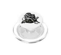 Hercules Wrestling Nemean Lion Greek Mythology PopSockets PopGrip for MagSafe