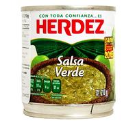 Herdez Salsa Verde 210g / Mexican Green Tomatillo Salsa, Salsa Verde for Tacos, Nachos & Cooking