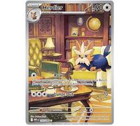 Herdier 155/086 Illustration Rare Pokemon Card | White Flare Set | Pokemon Scarlet & Violet Series | Titan Authenticated