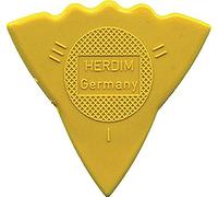 Herdim 661102 Plectrum 3 Thicknesses Pack of 12 Yellow