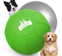 Herding Ball for Dogs 18 Inch - Dual-Layer Heavy Duty Herding Ball for Australian Shepherds, Border Collies & Corgis | Outdoor Herding Toy for Small/Medium Dogs - Backyard Training and Play - Green