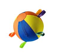 Herding Ball For Dogs - 25cm Heavy Duty Tear Resistant PVC, Interactive Large Pet Exercise Toy, Inflatable Jumbo Soccer Globe, Durable Mental Stimulation Training Gear - For Backyard Park Lawn