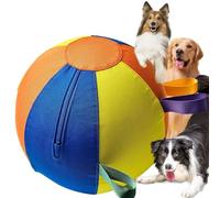 Herding Ball for Dogs - Giant Inflatable with Pump | Dog Jumbo Ball with Handles - for Outdoor Park Backyard Garden Lawn Pool Play Exercise Training