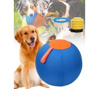 Herding Ball for Dogs, Inflatable Large for Medium and Large Breeds, Self-Sustaining Training Ball for Pets, Compatible with Shepherds, Cattle Dogs, Horse Game, Dog Training Toy (55cm)