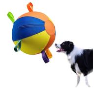 Herding Ball for Dogs, Puncture proof Inflatable Ball for Herding Instinct, Interactive Herding Toy with Handle Cover & Pump, Large Dog Toys for Cattle Dogs Austra-lian Shepherds & Active Breed