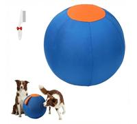 Herding Ball for Dogs with Washable Protective Cover, Extra Large Interactive Enrichment Toy for Large/Medium Dogs, Tear-Resistant Exercise Ball for Boredom, Includes Air Pump(Style A,S)