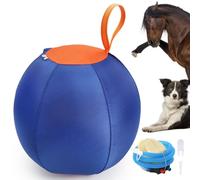Herding Balls For Dogs Large,18/26 Inch Collie Ball With Tabs | Indestructible Herding Ball,Giant Tennis Balls For Dogs,Large Inflatable Pet Toy Tear For Medium &Big Breeds Outdoor Training