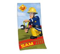Herding Bath Towel, 150 x 75 cm, Cotton, Multicoloured, Fireman Sam Design