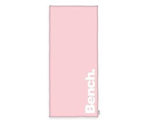 Herding Bench beach and sauna towel, pastel colours, 80 x 180 cm, 100% cotton, velour, with hanger, colour: Pink, item no.: 6112602537