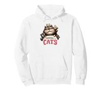 Herding Cats Funny Cat Mom Vintage Kitten Mother's Day Pullover Hoodie