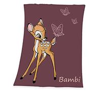 Herding Disney´s Bambi Microfibre Fleece Blanket, 75 x 100 cm, 100% Polyester