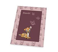 Herding Disney's Bambi Crawling Blanket, 100 x 135 cm, Outer Material: 100% Cotton, Filling: 100% Polyester