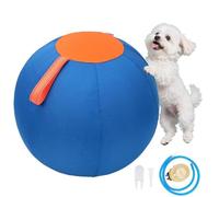 Herding Dog Ball - Inflatable Giant Sheep Ball For Dogs | Dog Chew Toy | S/M/L Sizes 45-65cm, PVC+Polyester, Tear Resistant, With Clip & Pump, For Backyard Lawn Farm Park Indoor Outdoor Pet Exercise
