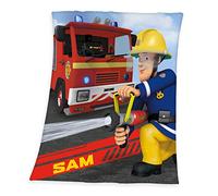 Herding Fireman Sam Fleece Blanket, 130 x 160 cm, Multicoloured