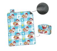 Herding Paw Patrol Picnic Blanket Approx. 125 x 160 cm Front 100% Polyester Filling Polyurethane Back Polyethylene Vinyl Acetate