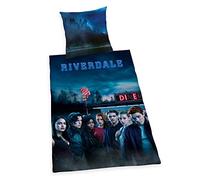 Herding Riverdale Bedding Set, Reversible, Pillow case 80 x 80 cm, Duvet cover 135 x 200 cm, Cotton/renforcé, multi-coloured