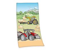 Herding Velour Towel, Cotton, Multicolored, 75 x 150 cm